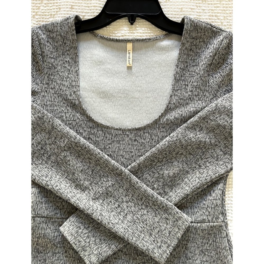 [LIKE NEW] Lanston longsleeve metallic dress, size S
